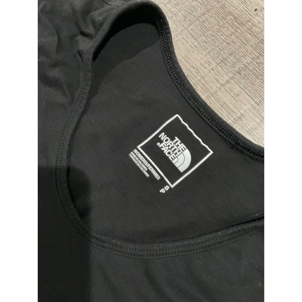 The North Face Womens Black Short Sleeve Scoop Neck Active T-Shirt Size SP - Picture 3 of 8